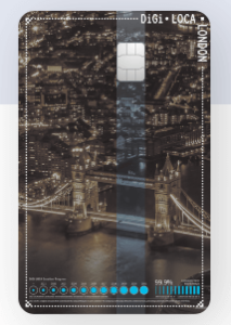 디지로카 런던 카드