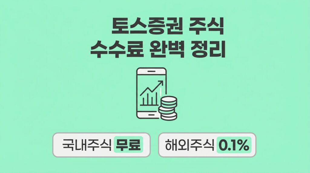 토스 주식 수수료