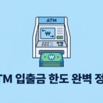 ATM 입금한도 출금한도