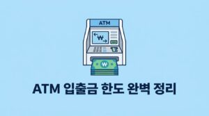 ATM 입금한도 출금한도