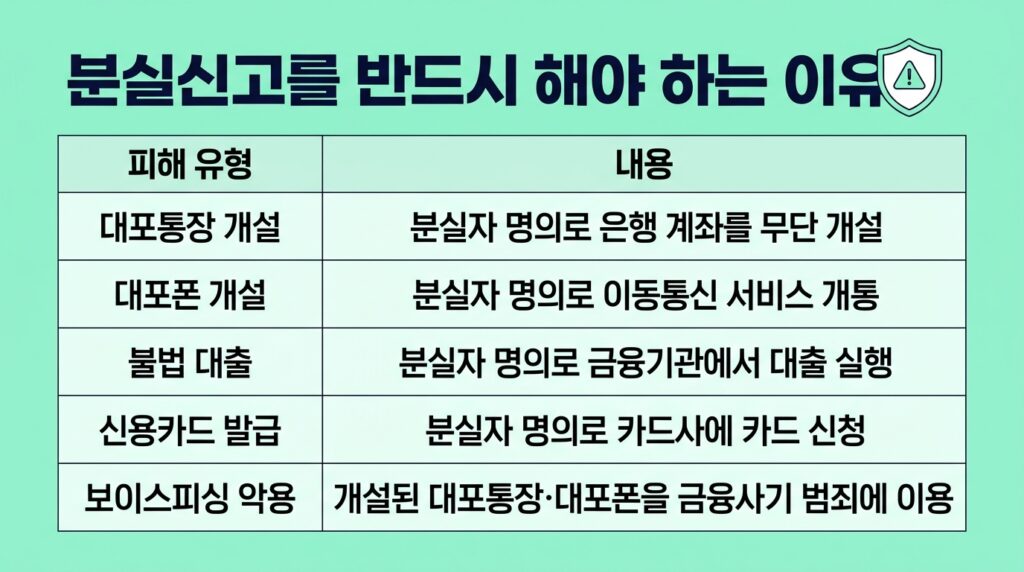 주민등록증 분실신고