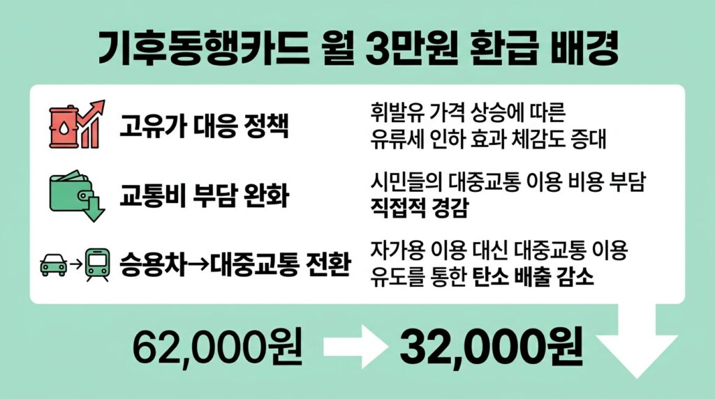 기후동행카드 월 3만원 환급