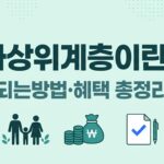 차상위 계층 이란