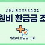 병원비 환급금 조회