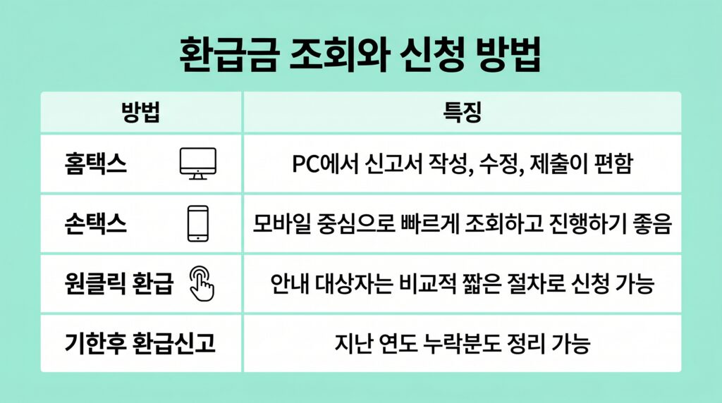 종합소득세 환급