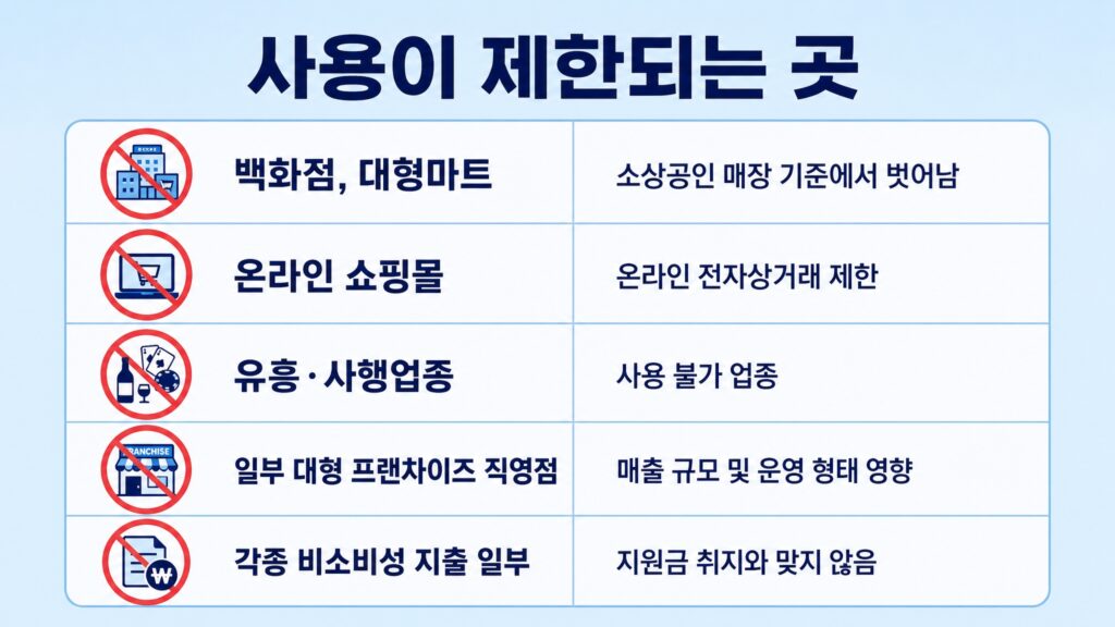 인천 고유가 피해지원금 사용처