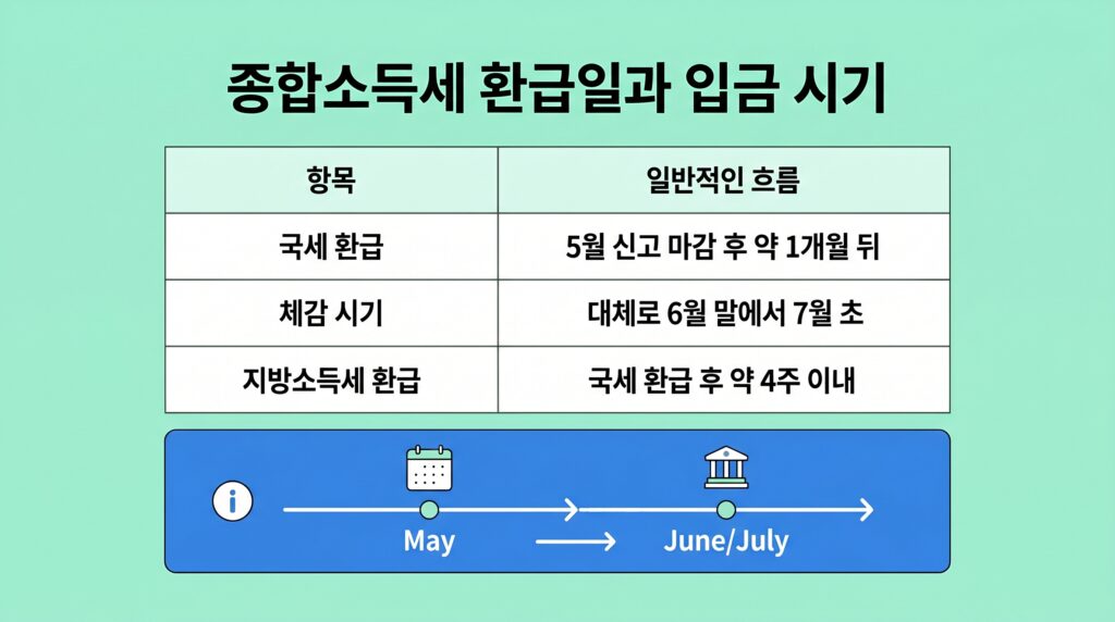 종합소득세 환급